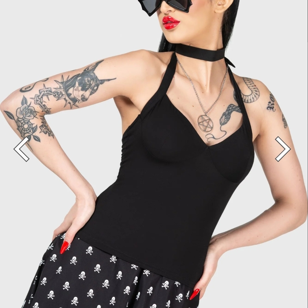 Killstar Black Halter